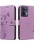 Oppo Oppo 8 Pro 5g Için Kılıf Kabartmalı Kelebek Yüksek Kaliteli Deri Telefon Kılıfı (Yurt Dışından) 5
