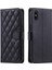 Iphone Xs Max Flip Folio Cüzdan Kafes Manyetik Kart El Telefon Kılıfı (Yurt Dışından) 1