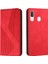 Samsung Galaxy A40 Için Kılıf Folio Kapak Cüzdan Kickstand Pu Deri Kart (Yurt Dışından) 1