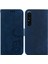 Sony Xperia 1 Iv Için Kılıf Tutucu Kapak Cüzdan Kılıf Flip Folio Kabartmalı (Yurt Dışından) 1