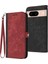 Kart Yuvası Standı ile Google Piksel 8A Için Kılıf Flip Folio Kitap Kickstand Pu (Yurt Dışından) 1