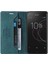 Sony Xperia Xperia Kickstand Iki Kart Yuvaları Premium Deri Için Kılıf (Yurt Dışından) 5