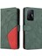 Xiaomi 11T/11T Pro Pu Deri Flip Folio Kılıf Kickstand Iki Renkli (Yurt Dışından) 1