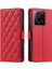 Telefon Kılıfı Için Xiaomi Redmi K60 Ultra Kafes El Kayışı Flip Folio Kart (Yurt Dışından) 1