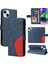 IPhone 15 Artı Kickstand Koruyucu Pu Deri Flip Folio Kılıf (Yurt Dışından) 1