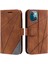 IPhone 14 Için Kılıf Artı Manyetik Darbeye Pu Deri Kart Tutucu Cüzdan (Yurt Dışından) 1