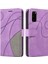 Samsung Galaxy S20 Için Kılıf Pu Deri Flip Folio Kılıf Kickstand Iki Renkli (Yurt Dışından) 4