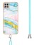 Samsung Galaxy A22 5g Crossbody Kordon Askısı Mermer Anti-Scratch Için Kılıf (Yurt Dışından) 1