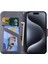 IPhone 15 Için Flip Case Pro Cüzdan Kılıf Darbeye Kapak Kapak (Yurt Dışından) 5
