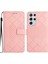 El Kayışı Manyetik Kapak Pu ile Samsung Galaxy S21 Ultra Için Flip Case (Yurt Dışından) 1