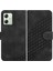 Motorola Moto G54 5g Manyetik Kart Tutucu Geometrik Desen Pu (Yurt Dışından) 1