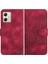 Motorola Moto G54 5g Manyetik Kart Tutucu Geometrik Desen Pu (Yurt Dışından) 1