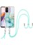 Xiaomi Redmi Için 12C Mermer Tampon Crossbody Kordon Askısı Yumuşak (Yurt Dışından) 1