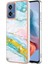 Motorola Moto G34 Koruma Için Kılıf Ince Tpu Mermer Desen Yumuşak Tampon (Yurt Dışından) 1