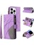 IPhone 15 Için Kılıf Pro Dokuz Kart Yuvaları ile Fermuar Cüzdan Tarzı Kickstand (Yurt Dışından) 1
