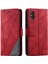 IPhone X/xs Darbeye Dayanıklı Manyetik Cüzdan Çevirme Folyo Kart Tutucu Pu (Yurt Dışından) 1