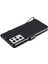 Kart Yuvası Klasik Düz Renk ile Samsung Galaxy S21 Ultra Için Flip Case (Yurt Dışından) 5