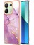 Xiaomi Redmi Için Not 13 4g Mermer Desen Yumuşak Tampon Koruma Tpu (Yurt Dışından) 1