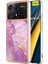 Xiaomi Poco X6 Pro Ince Tpu Koruma Mermer Desen Yumuşak Tampon (Yurt Dışından) 1