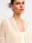 60227 Kimono Kol Ajurlu Triko Hırka-Natural 3