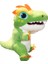Karikatür Tyrannosaurus Rex Peluş El Kuklası Ebeveyn-Çocuk Oyuncağı Eğlenceli Bebek Bebek Interaktif Öğretim (Yurt Dışından) 1