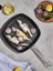 Black Line Kare Kapaksız Granit Tava 28 Cm 1
