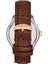 Kahverengi Safir Cam Deri Kordun Erkek Kol Saati NC31-291761-ESL2 3