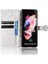 Samsung Galaxy Z Için Kılıf Fold 3 Deri Cüzdan Kapak Geometrik Desen (Yurt Dışından) 5