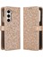 Samsung Galaxy Z Için Kılıf Fold 5 Geometrik Desen Deri Cüzdan Kapak (Yurt Dışından) 1