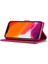Tutucu Kart Yuvaları ile iphone 12 Mini Için Kılıf Cüzdan Buzağı Doku Flip (Yurt Dışından) 2
