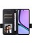Realme C67 4g Cüzdan Manyetik Kart Yuvaları Için Kılıf Tutucu Pu Deri Yan (Yurt Dışından) 2