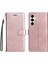 Kart Yuvası ile Samsung Galaxy A35 5g Klasik Düz Renk Için Flip Case (Yurt Dışından) 1