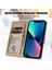Iphone 13 Için Kılıf/13 Mini Darbeye Cüzdan Kapak Çevirin Deri Kılıf (Yurt Dışından) 4