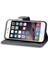 Iphone 6 / 6s Için Flip Case Deri Kılıf Darbeye Basit Iş Çevirme (Yurt Dışından) 5