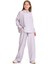 Kız Çocuk Oversize Rahat Kesim Gömlek ve Pantolon Takım 4