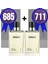 Parfüm 685 Erkek Fresh 50 Ml + 711 Erkek Fresh 50 Ml Edp 2