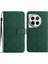 Oneplus 12 5g Elmas Kabartmalı Kart Yuvası Için Flip Case El Pu ile Standı (Yurt Dışından) 1
