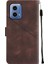 Motorola Moto G34 Manyetik Deri Kart Tutucu Cüzdan Flip Kapak Için Kılıf (Yurt Dışından) 4