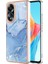 Oppo With 4g Tampon Tpu Silikon Darbeye Dayanıklı Mermer ile Uyumlu (Yurt Dışından) 1