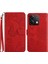 Xiaomi Redmi Için Not 13 4g Bilek Kayışı ile Pu Deri Kapak Çevirin (Yurt Dışından) 1