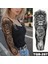 Gerçekci Geçici Aslan Aile Family Kol Kaplama Tattoo Dövme Modelleri 3