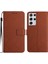 El Kayışı Manyetik Kapak Pu ile Samsung Galaxy S21 Ultra Için Flip Case (Yurt Dışından) 1