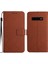 Samsung Galaxy S10 Artı Elmas El Kayışı Pu ile Kabartmalı Flip Case (Yurt Dışından) 1