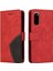 Samsung Galaxy S20 Için Kılıf Pu Deri Flip Folio Kılıf Kickstand Iki Renkli (Yurt Dışından) 1