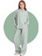 Kız Çocuk Oversize Rahat Kesim Gömlek ve Pantolon Takım 1