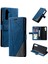 Realme 6 Kart Tutucu Için Kickstand Cüzdan Flip Folio Manyetik Pu (Yurt Dışından) 4