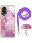 Oppo A58 4g Mermer Tampon Anti-Çizik Yumuşak Crossbody Kordon Için Kılıf (Yurt Dışından) 3
