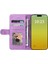 IPhone 15 Artı Kickstand Koruyucu Pu Deri Flip Folio Kılıf (Yurt Dışından) 2