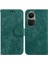 Oppo Oppo 10 Pro 5g Için Kılıf Tutucu Kapak Cüzdan Kılıf Flip Folio Kabartmalı (Yurt Dışından) 1