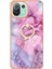Xiaomi 11 Lite 5g Için Kılıf 360 &deg; Dönebilir Halka Mermer Darbeye Tpu (Yurt Dışından) 5